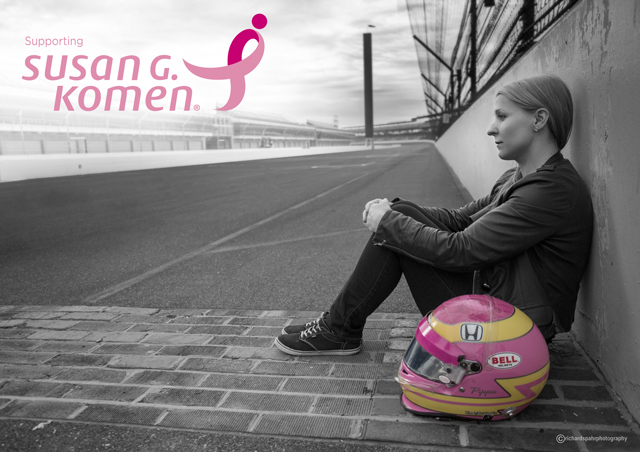 Pippa Mann 2015 Indy 500