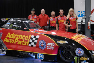 Courtney Force teams with Advance Auto