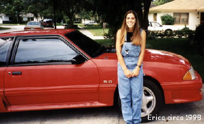 Erica Ortiz's first car