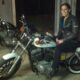 Erica's new motorcycle