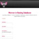 Women Racing Database
