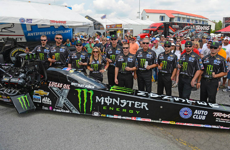 Monster Energy Top Fuel team