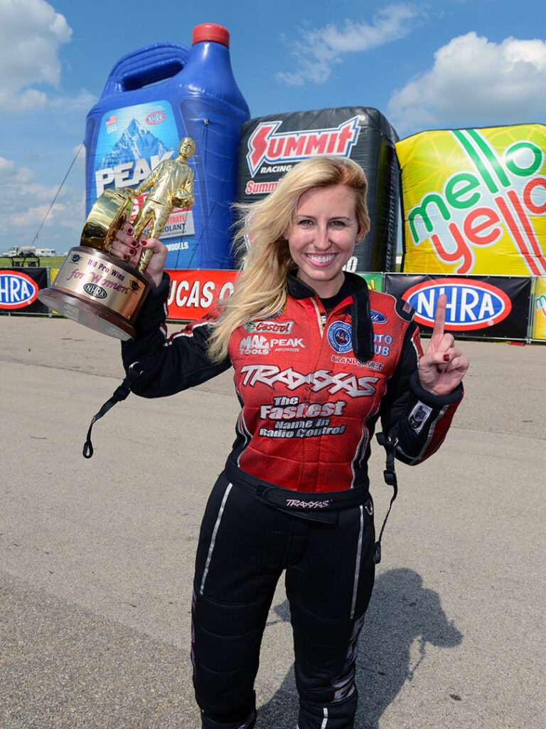 Courtney Force 100th win