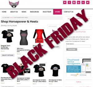 Horsepower & Heels Black Friday