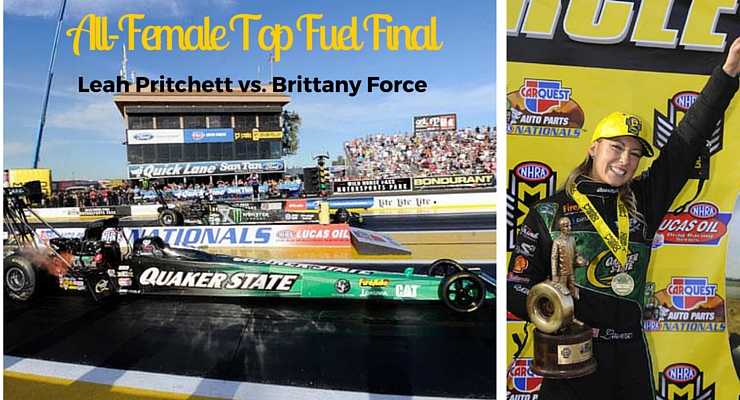 All-female final in Top Fuel