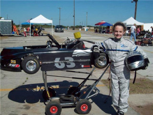 Rachel Kullman, Karting as a child