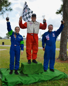 On the podium, Rachel Kullman