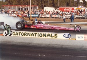 A replica of Shirley Muldowney's 1977 dragster will be raffled for Shirley's Kids