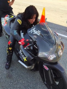 Angelle Sampey ready for the Gatornationals
