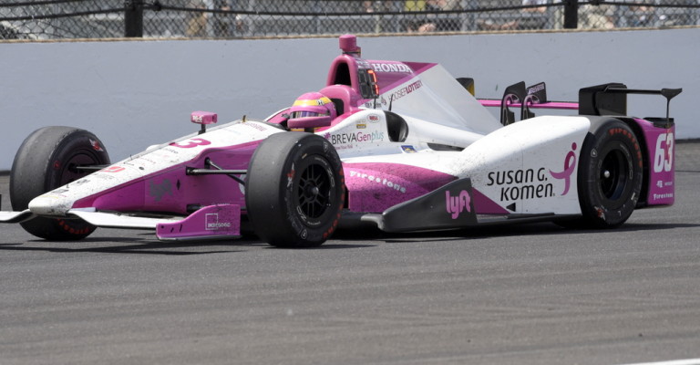 Career best finish for Pippa Mann at Indy 500
