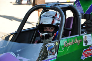 Rachel Meyer in Super Comp Dragster