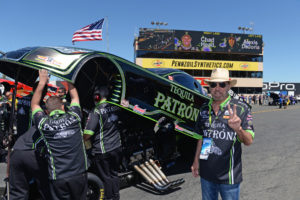 Alexis Dejoria injured in first round accident