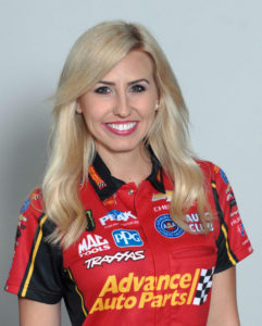 Courtney Force teams with Advance Auto