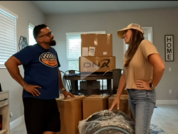 Explaining how "keep it stock" ends up with a living room full of boxes