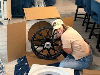 Wheels just make me HAPPY.